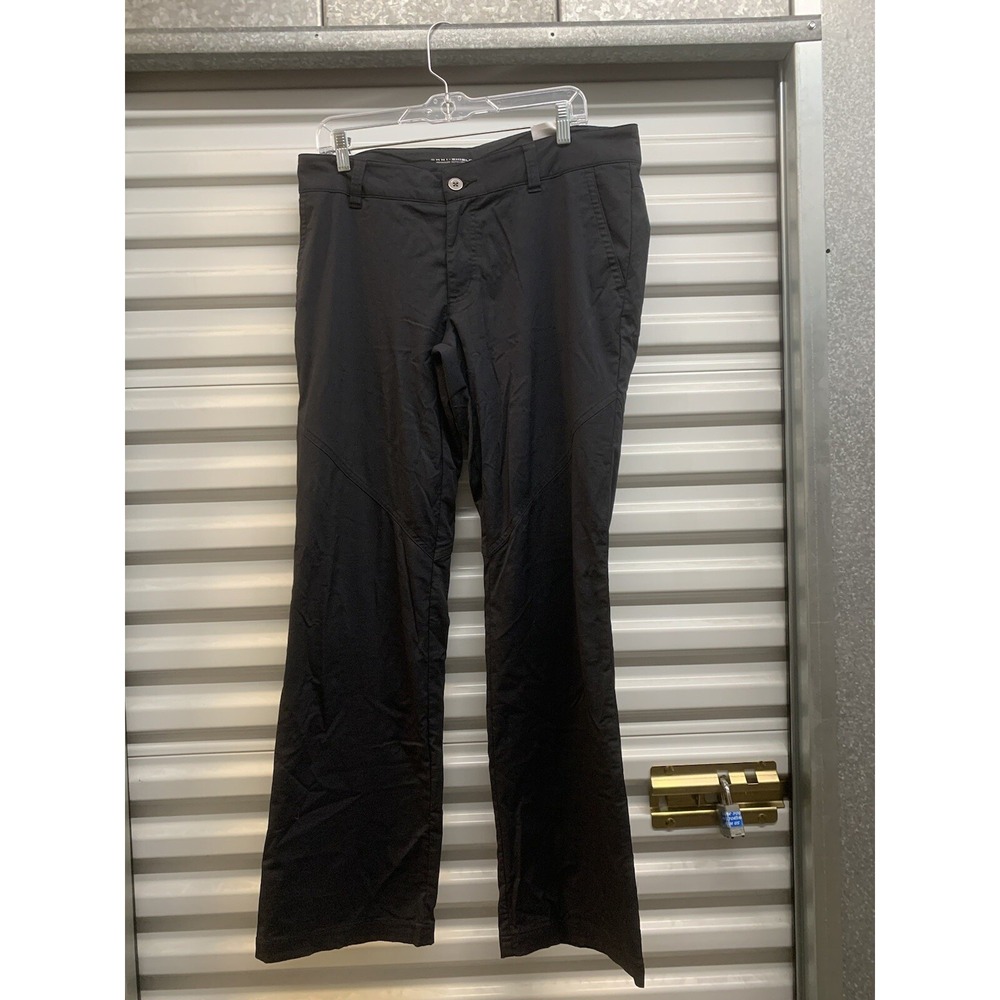 Columbia Omni Shield Advanced Repellency Pants Black Stretch Womens Size 12